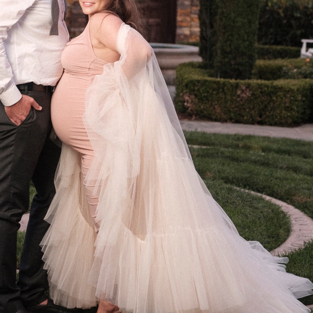 Gorgeous Tulle Duster Robe